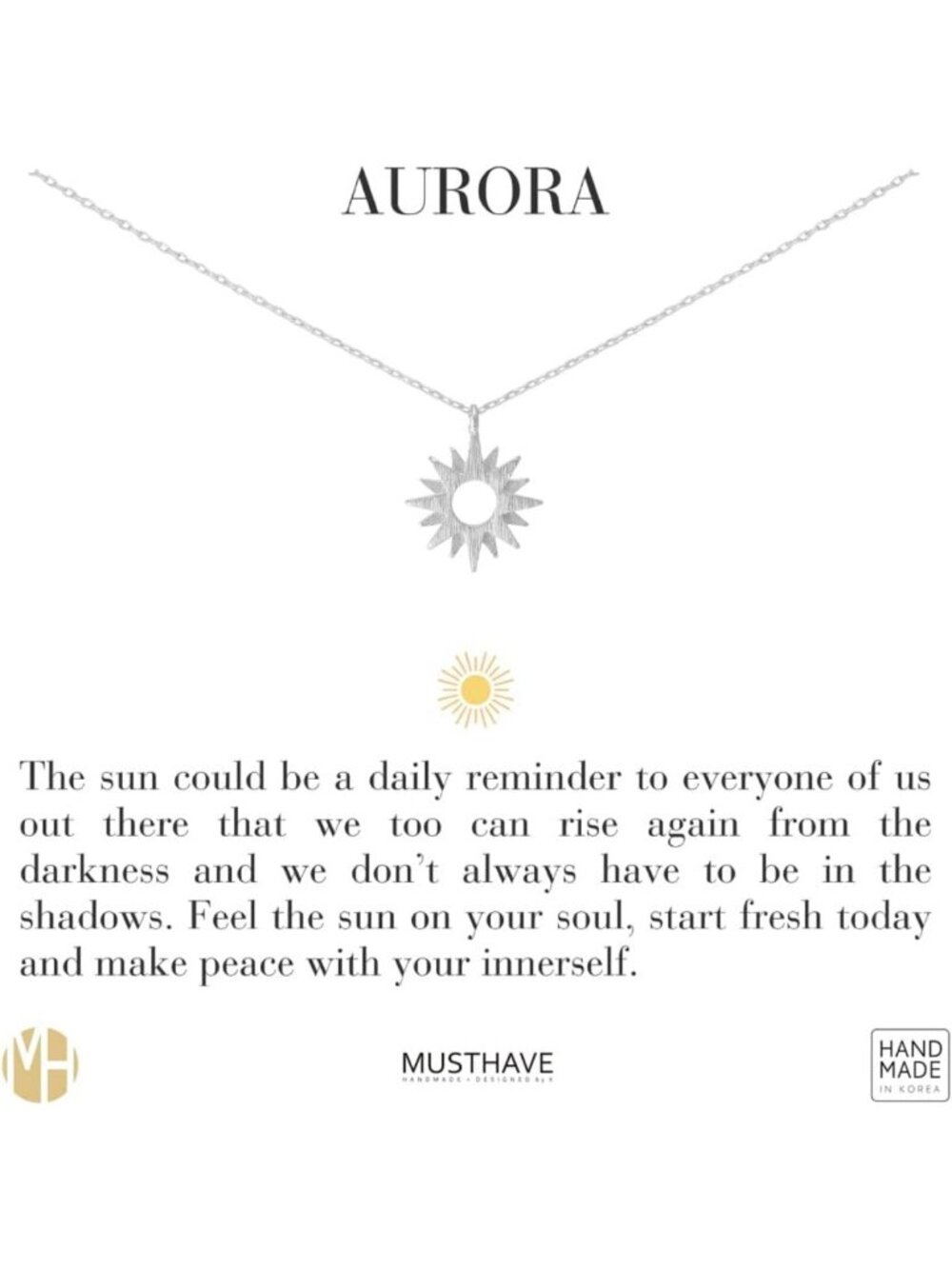 Dainty Gold Sunburst Pendant Necklace, Celestial Starburst Charm, Layering